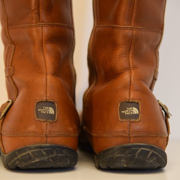 Brown Leather Women's Boots - Picture 5 of 15